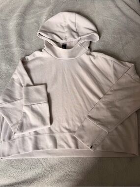 adidas light blush pullover hoodie